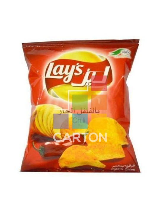 LAYS CHIPS CHILLI 5*14*23GM